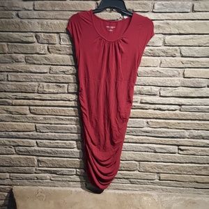 Maternity short sleeve dress